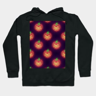 Neon Halloween design Hoodie